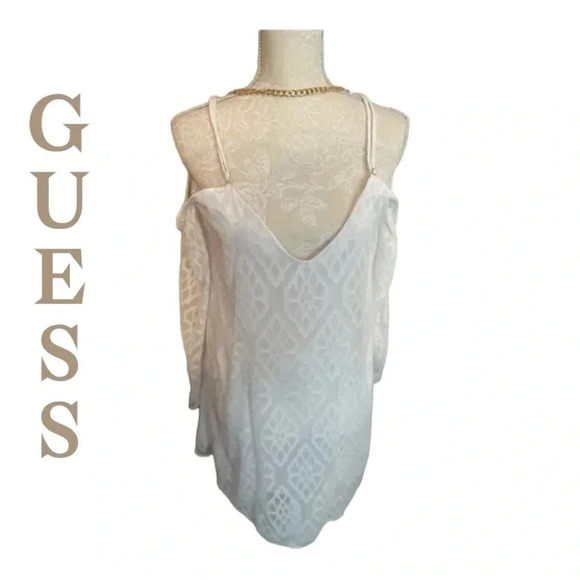 Guess off the‎ shoulder Lace Baby Doll Dress - Picture 1 of 9